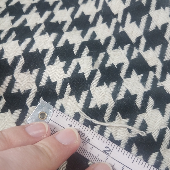 Vintage Michelle Stuart Houndstooth Wool Blazer Suit Jacket - Picture 12 of 15